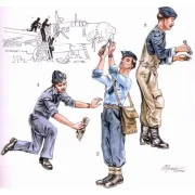 RAF Mechaniker für Wellington - CMK 129-F72099