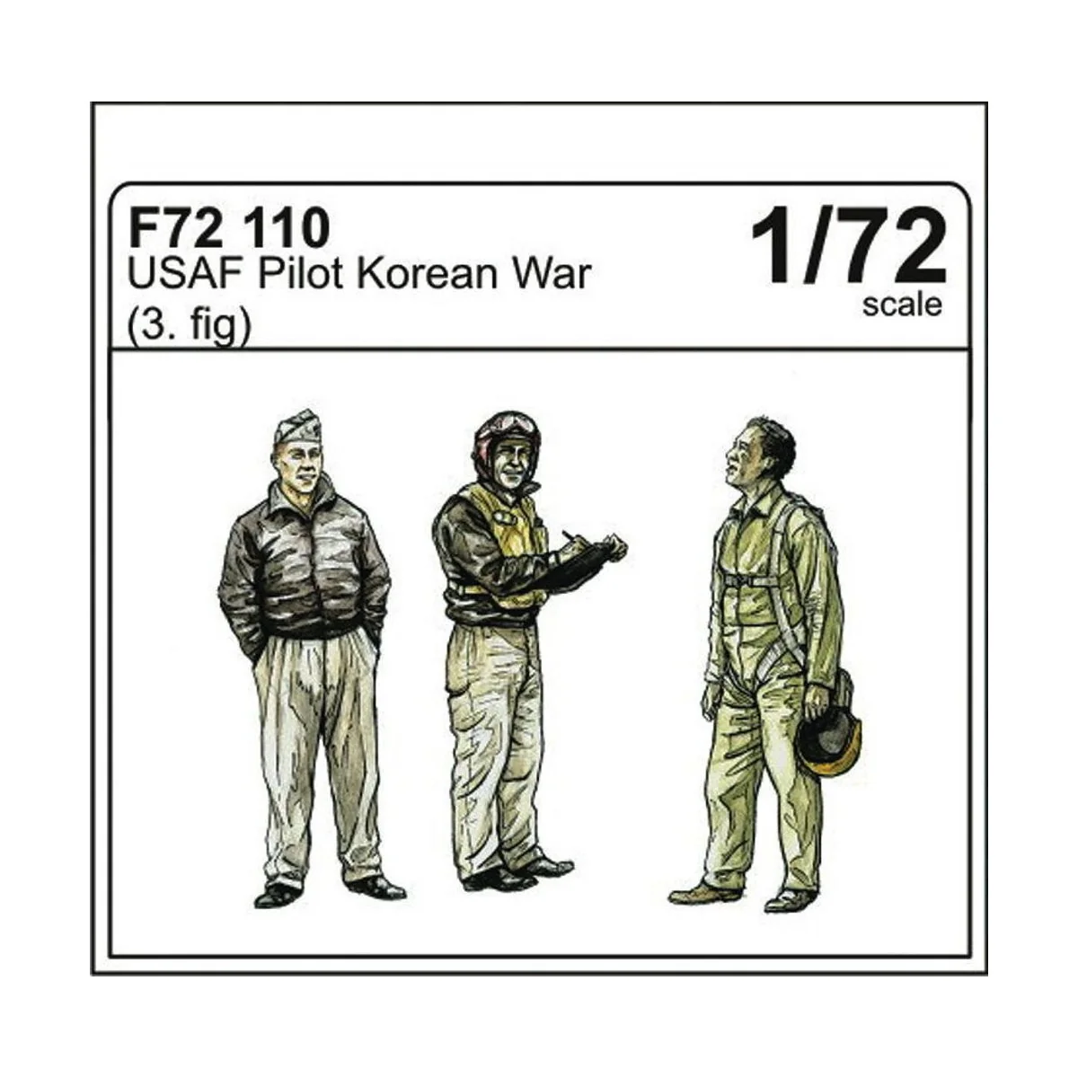 USAF Piloten Korea Krieg - CMK 129-F72110