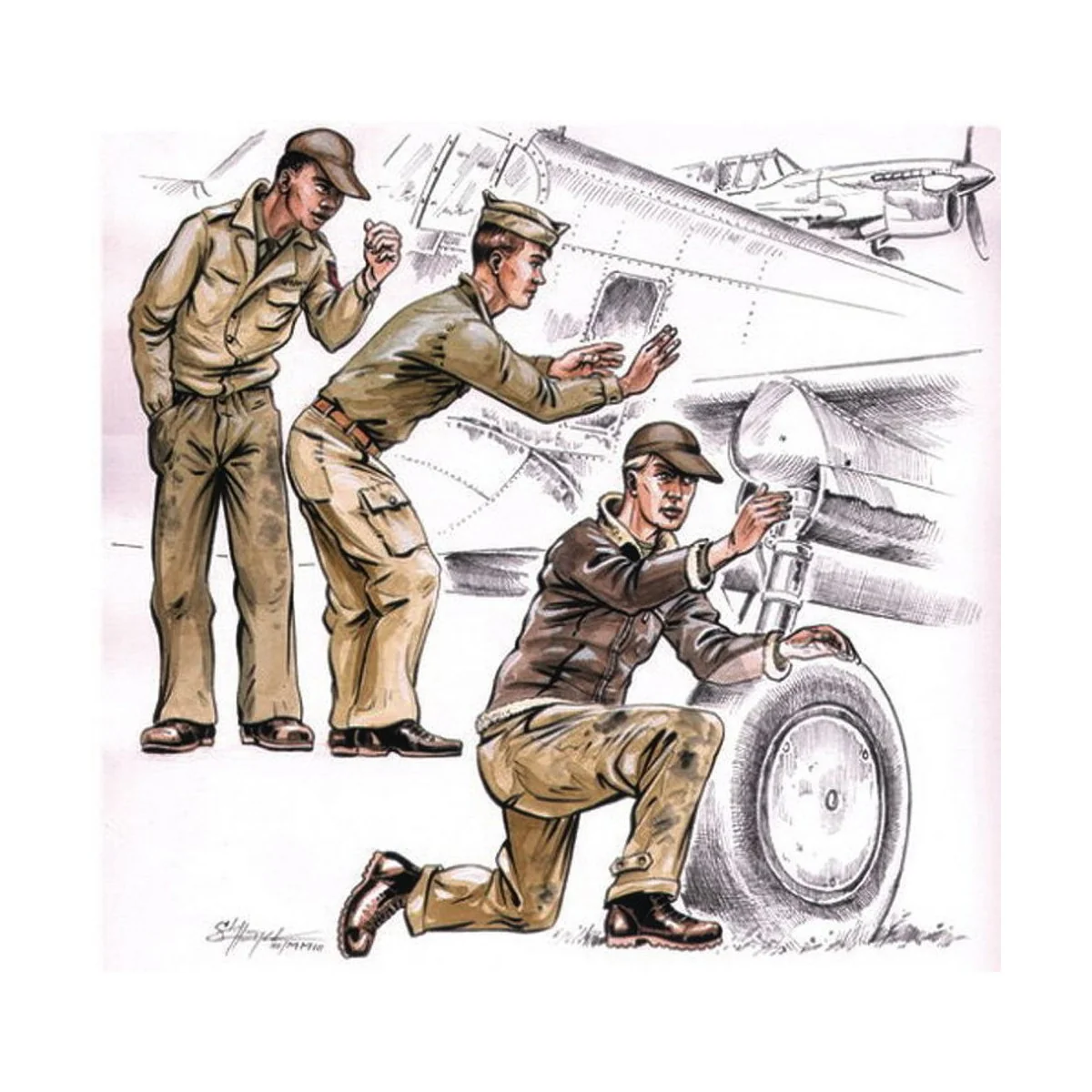 US Army Mechaniker - CMK 129-F72114