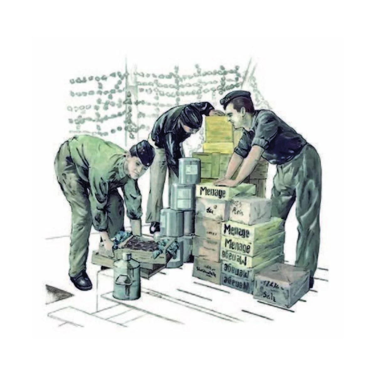 U-VII Besatzung - CMK 129-F72117