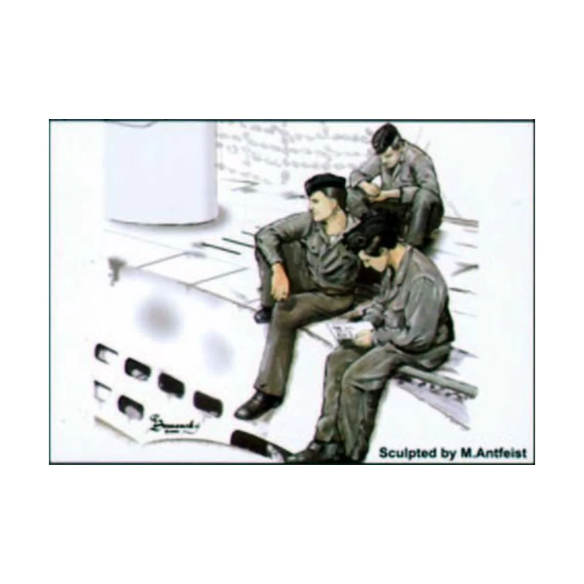 U-Boot VII Crew at rest part I - CMK 129-F72118