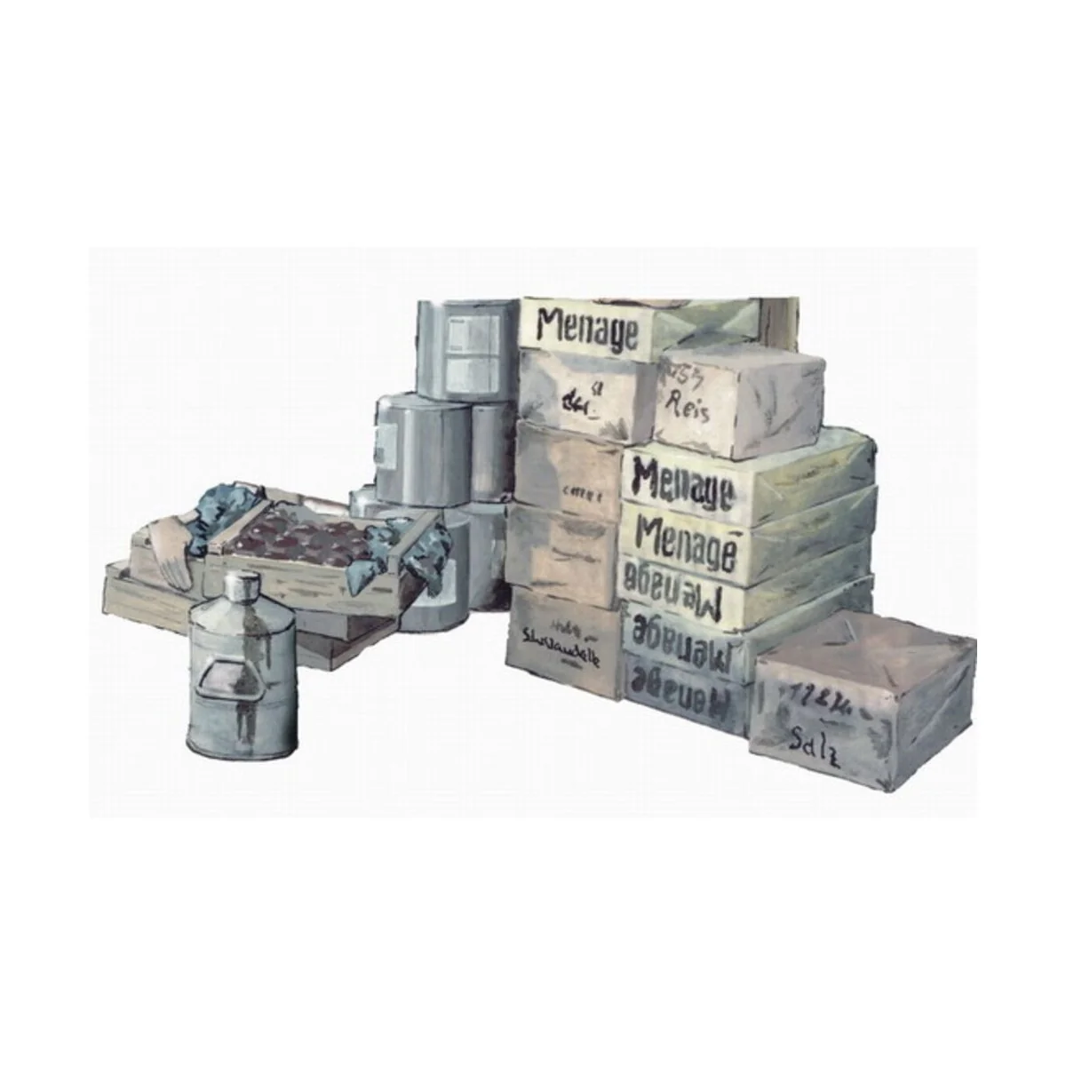 Proviant, 1/72 - CMK 129-F72128