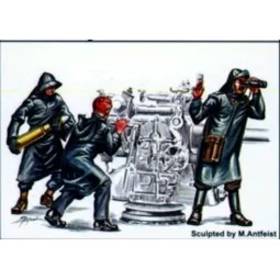 U-VII 88 mm Kanonen Besatzung, 1/72 - CMK 129-F72131