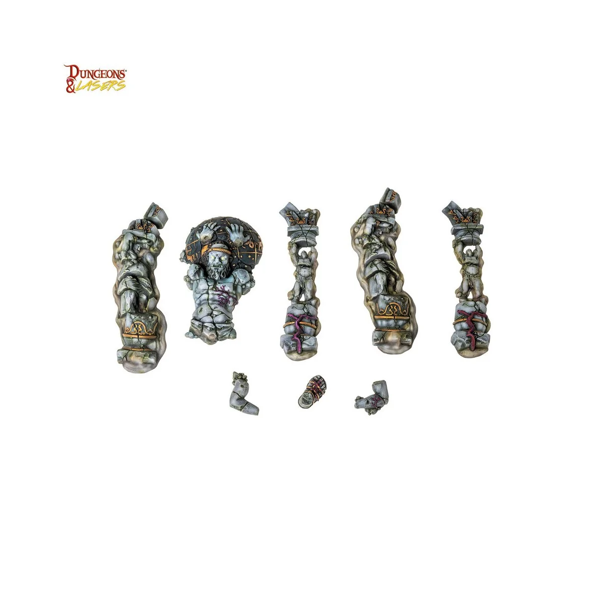 Dungeons & Lasers Starter Set: LAND OF THE GIANTS - Archon Studio D...