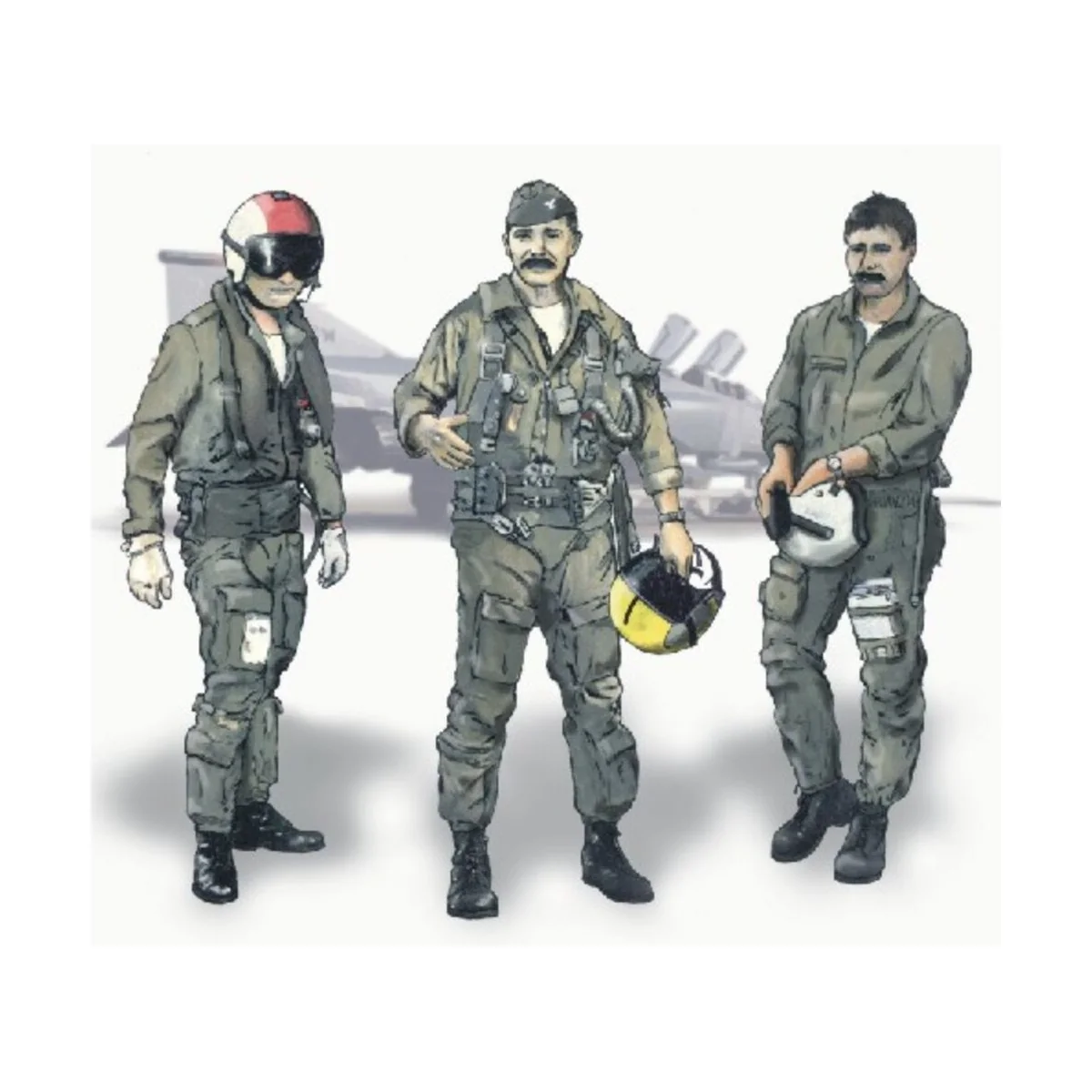 US Pilots Vietnam, 1/72 - CMK 129-F72134