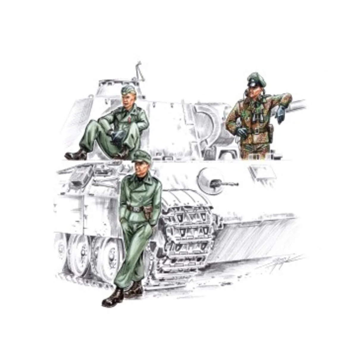 Waffen SS Tankers - CMK 129-F72141