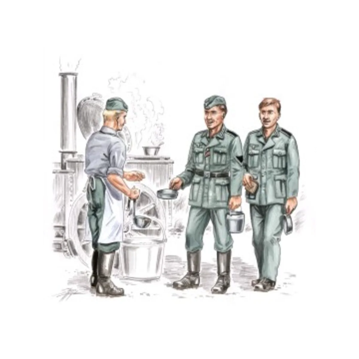 Dt.Tankers at Rest - CMK 129-F72143