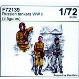 Russian Tankers WWII - CMK 129-F72139