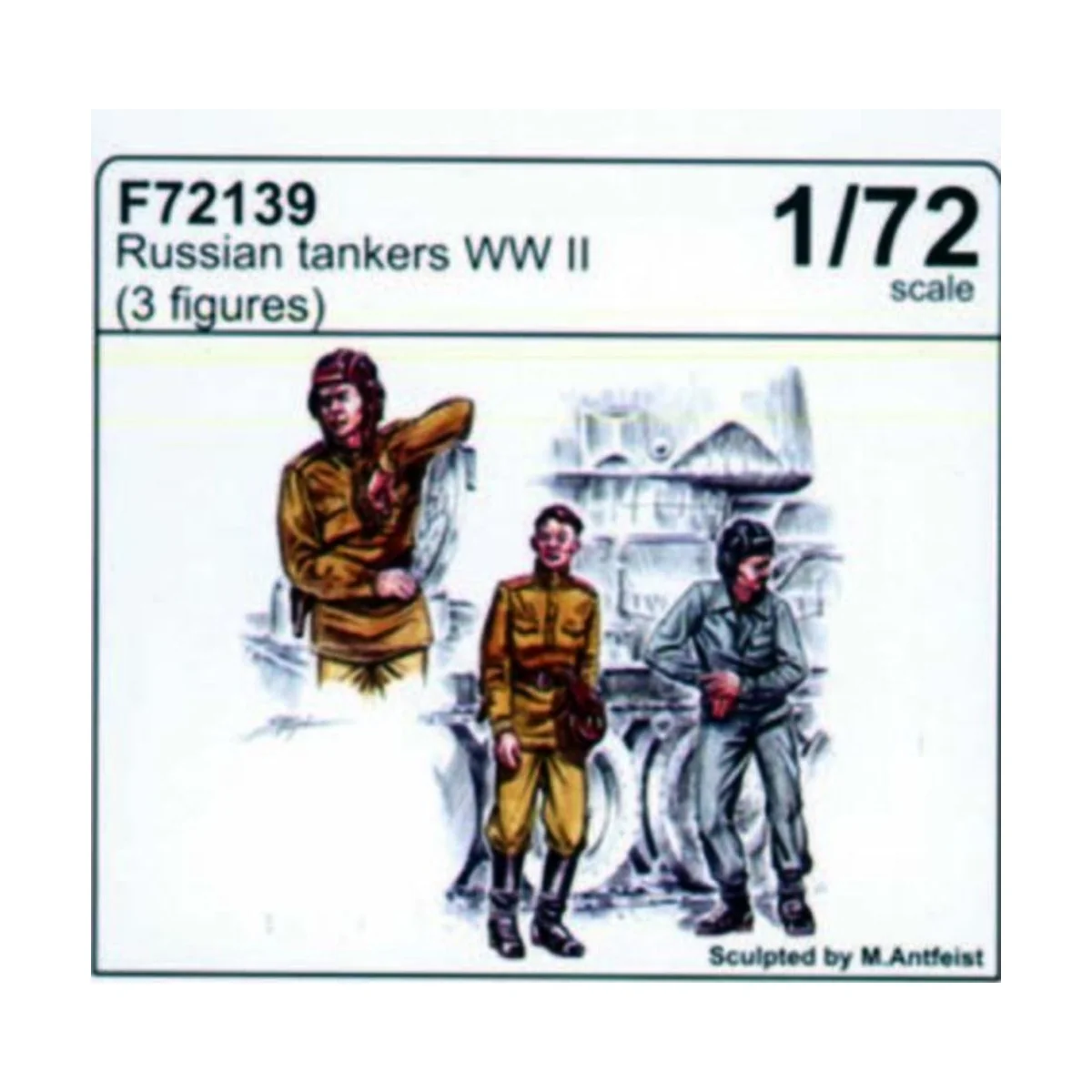 Russian Tankers WWII, 1/72 - CMK 129-F72139 Russian Tankers WWII, 1/72 - CMK 129-F72139