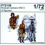 Russian Tankers WWII, 1/72 - CMK 129-F72139 Russian Tankers WWII, 1/72 - CMK 129-F72139