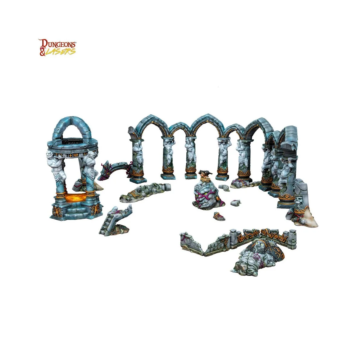 Dungeons & Lasers Starter Set: LAND OF THE GIANTS - Archon Studio D...