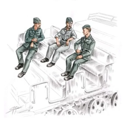 German soldiers for Famo - CMK 129-F72156