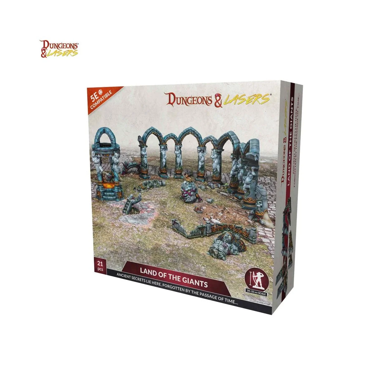 Dungeons & Lasers Starter Set: LAND OF THE GIANTS - Archon Studio D...