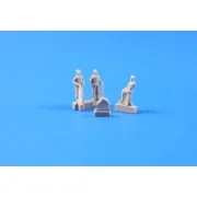 German tank crew 1944, standing - CMK 129-F72227