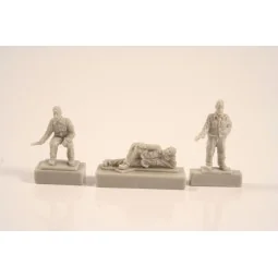 U boot IXC-Crew at rest in quartes (3fig, 1/72 - CMK 129-F72251