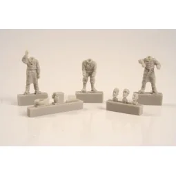 U-Boot typ IXC-Crew in Galley (3 fig.), 1/72 - CMK 129-F72254