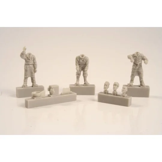 U-Boot typ IXC-Crew in Galley (3 fig.), 1/72 - CMK 129-F72254