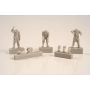 U-Boot typ IXC-Crew in Galley (3 fig.) - CMK 129-F72254