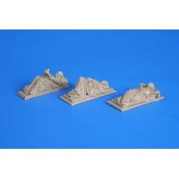 U-Boot U-IXC-Sailors resting on bunks(3f, 1/72 - CMK 129-F72255