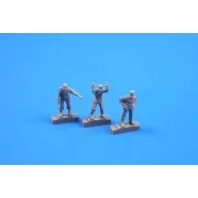 Werner v.Braun with his inspection team watching an A4/V2 rocket la... Werner v.Braun with his inspection team watching an A4/V2 rocket la...