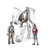 Do-27 Civilian Crew(Pilot,Photographer w.two cameras,Woman zoologis...