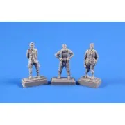 German WW1 Airmen-pilot(H.G.)in flight suit,pilot in uniform a.mech...