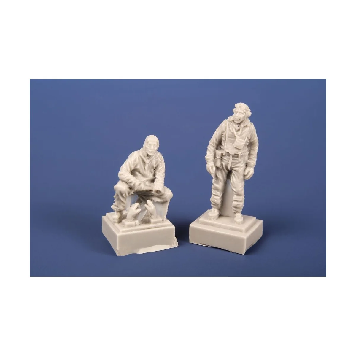 US Navy F6F Hellcat Pilot and Mechanic, 1/72 - CMK 129-F72371