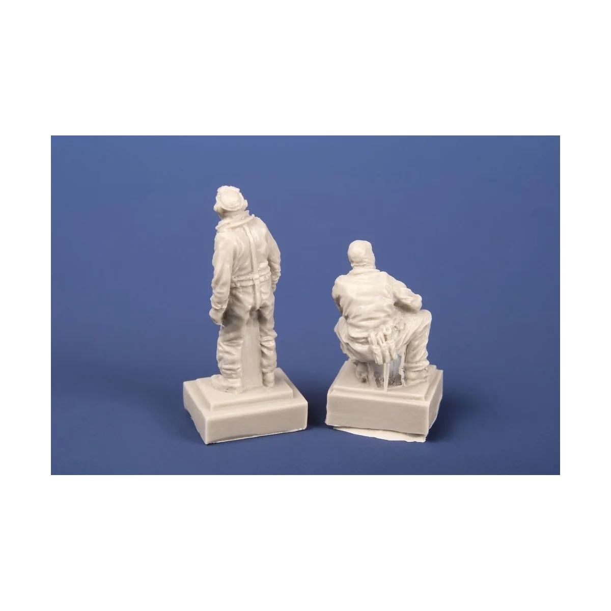 US Navy F6F Hellcat Pilot and Mechanic, 1/72 - CMK 129-F72371