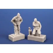 German He 162A Mechanics (2 pcs.), 1/72 - CMK 129-F72372 German He 162A Mechanics (2 pcs.), 1/72 - CMK 129-F72372