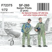 SF-260 Italian Pilots, 1/72 - CMK 129-F72375 SF-260 Italian Pilots, 1/72 - CMK 129-F72375