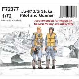 Junkers Ju-87D/G Stuka Pilot and Gunner - CMK 129-F72377