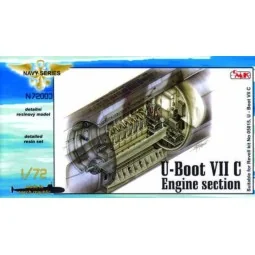 U-Boot Typ VII C Maschinenraum - CMK 129-N72003