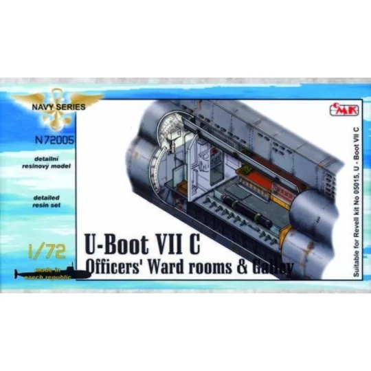 U-Boot Typ VII C Offiziersräume - CMK 129-N72005
