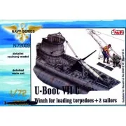 U-Boot Typ VII C Torpedowinsch für Revell-Bausatz, 1/72 - CMK 129-N...