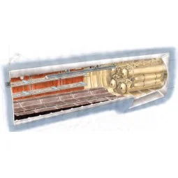 U-Boot Typ IX Front Torpedo Section f.RE - CMK 129-N72011