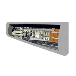 U-Boot IX Rear Torpedo Section&Crew bunk - CMK 129-N72012