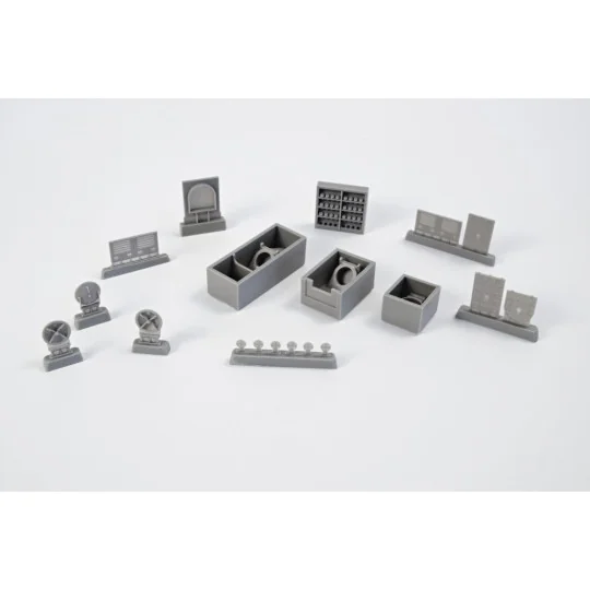 U-Boot IX Open Front&Rear Torpedo Muzzle for Revell Kit, 1/72 - CMK...