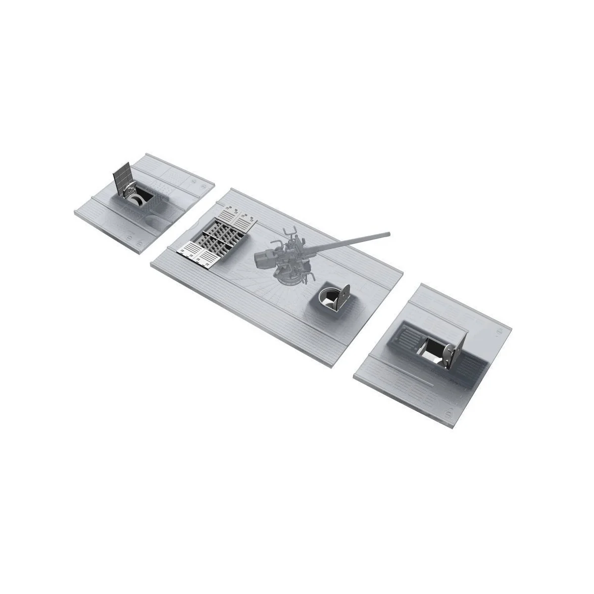 U-Boot IX Open Front&Rear Torpedo Muzzle for Revell Kit, 1/72 - CMK...