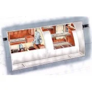 U-Boot typ IX Captain's &Officers WardRo - CMK 129-N72016