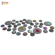 Dungeons & Lasers Miniatures: SCENIC URBAN BASES SET - Archon Studi...