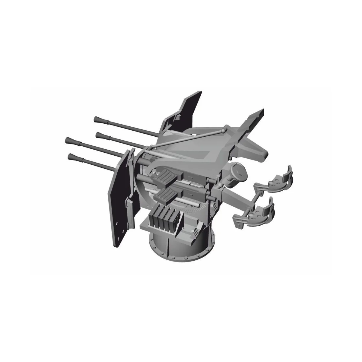 U-Boot IX Flak-Vierling Conversion for Revell Kit, 1/72 - CMK 129-N...