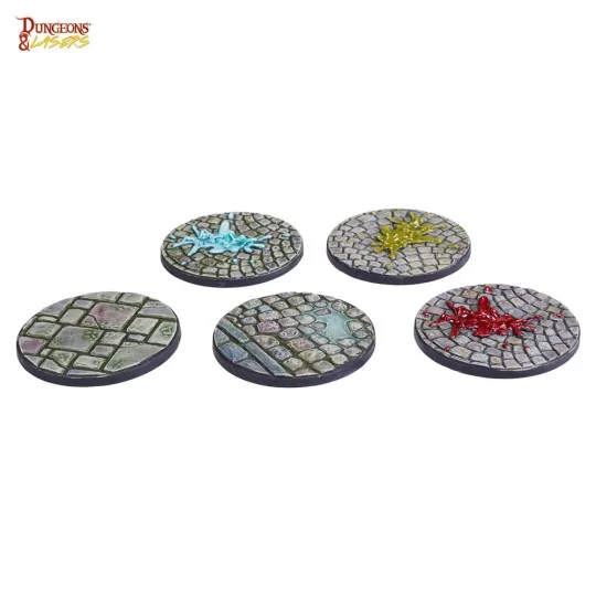 Dungeons & Lasers Miniatures: SCENIC URBAN BASES SET - Archon Studi...