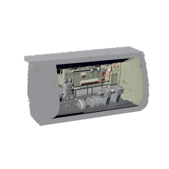 U-Boot IX Electric Motor section, 1/72 - CMK 129-N72024