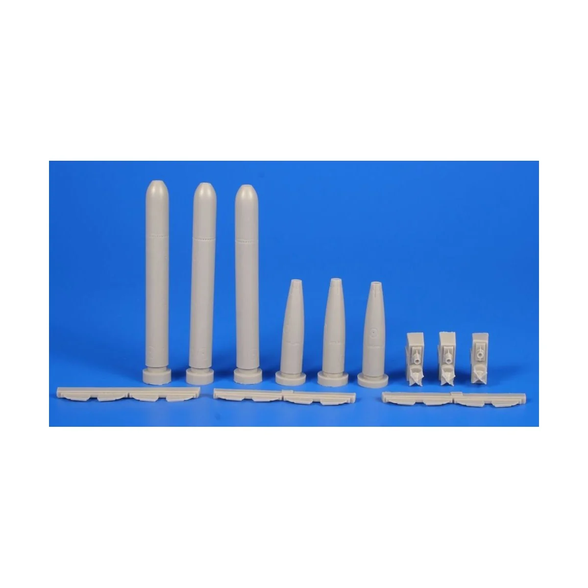 WWII German Torpedo Type G7e (3 pcs), 1/72 - CMK 129-N72025