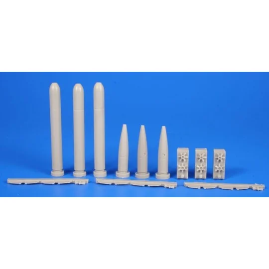 WWII German Torpedo Type G7a (3 pcs), 1/72 - CMK 129-N72026