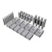 U-Boot VII-IX Ammo and Food Supplies, for Revell, 1/72 - CMK 129-N7...