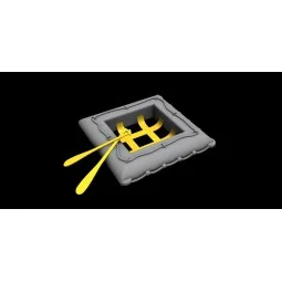 German Kriegsmarine Life Raft / Rettungsfloss - CMK 129-N72038