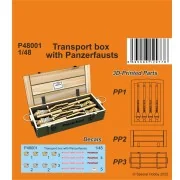 Transport box with Panzerfausts - CMK 129-P48001