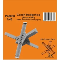 Czech Hedgehog (Rozsochá?) - WWII Anti-tank Barrier (2 pcs) 1/48 - ...