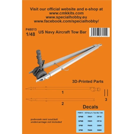 US Navy Aircraft Tow Bar - CMK 129-P48013